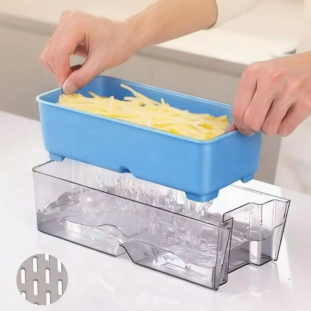 Multi-Function Vegetable Cutter with Storage Box