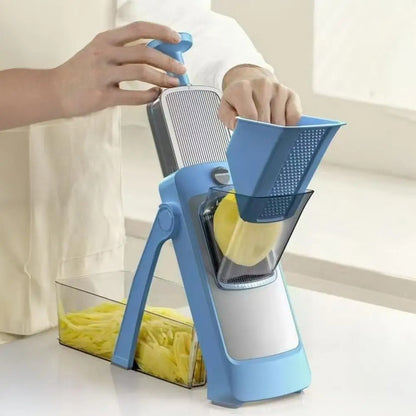 Multi-Function Vegetable Cutter with Storage Box