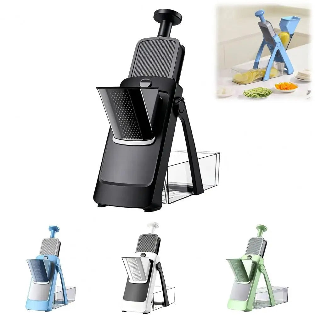 Multi-Function Vegetable Cutter with Storage Box