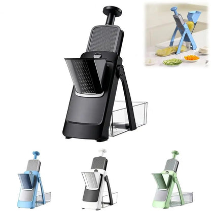 Multi-Function Vegetable Cutter with Storage Box