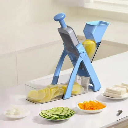 Multi-Function Vegetable Cutter with Storage Box